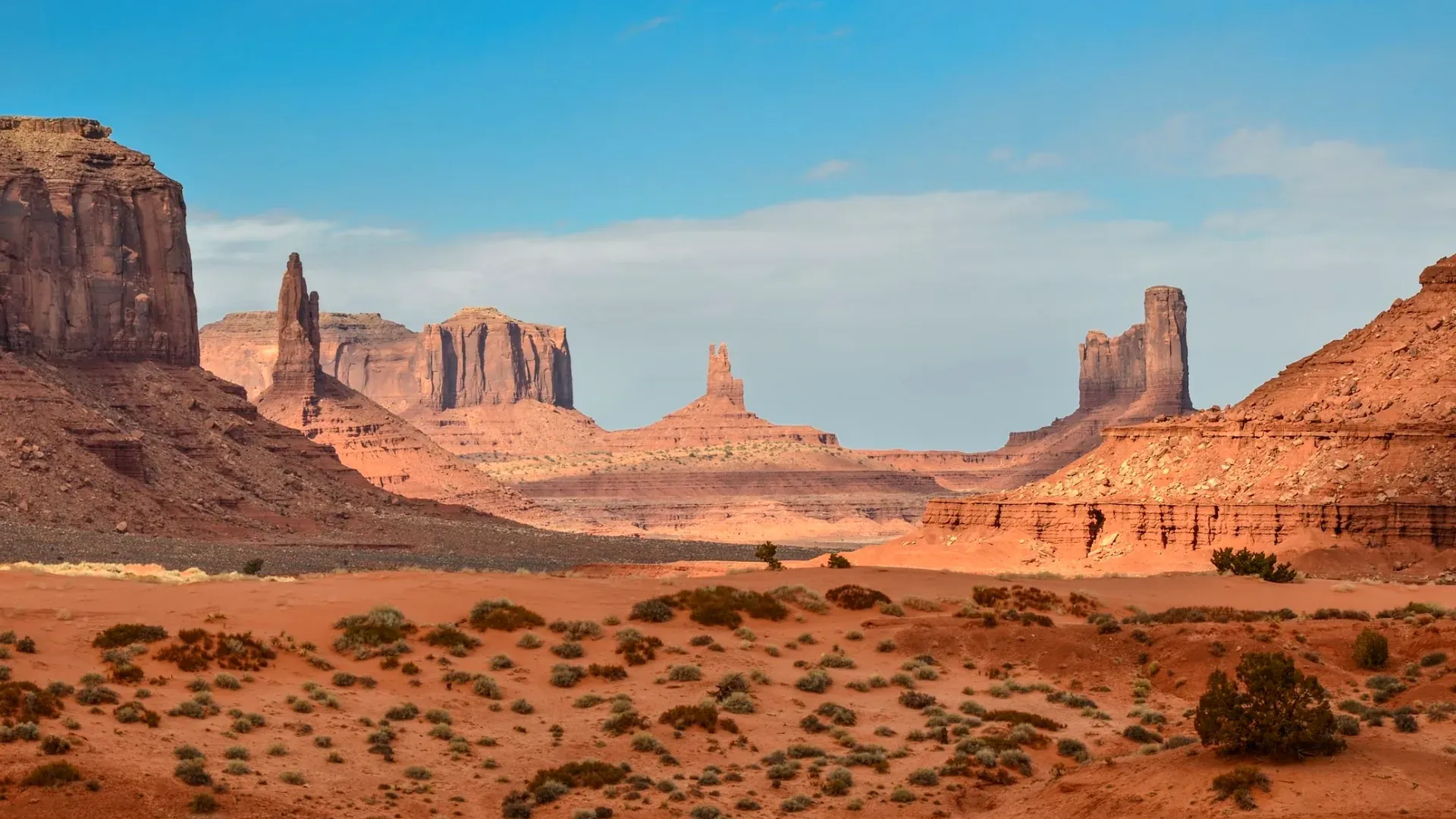 Dubai desert safari landscape